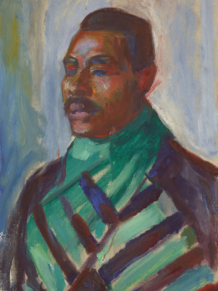 African with Green Scarf (1916)
