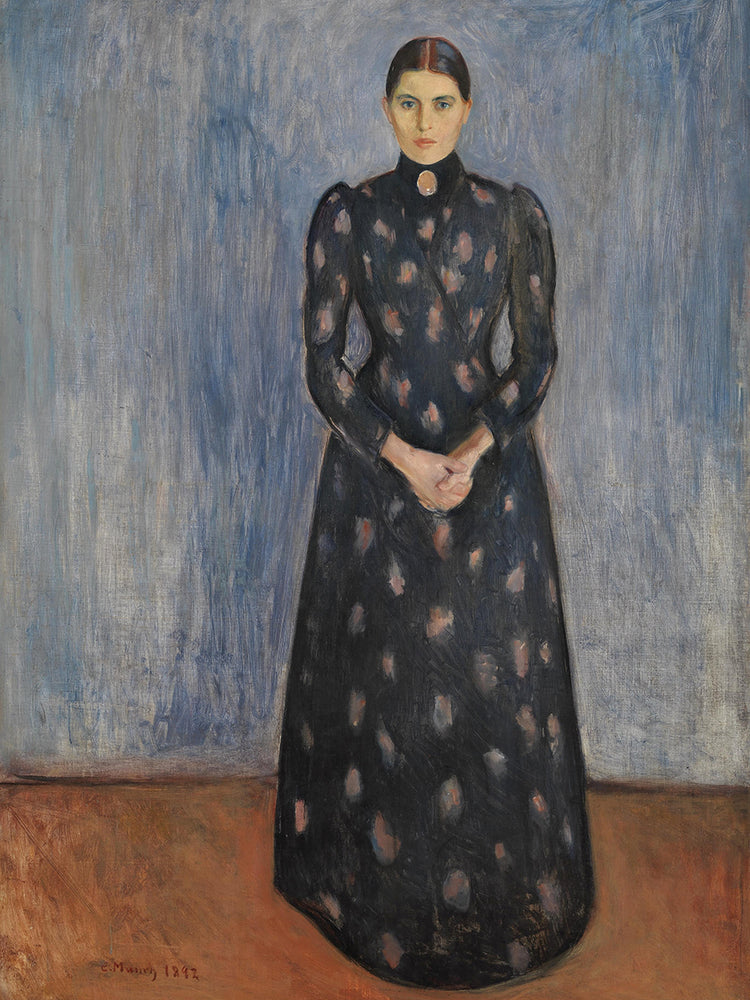 Inger in Black and Violet (1892)