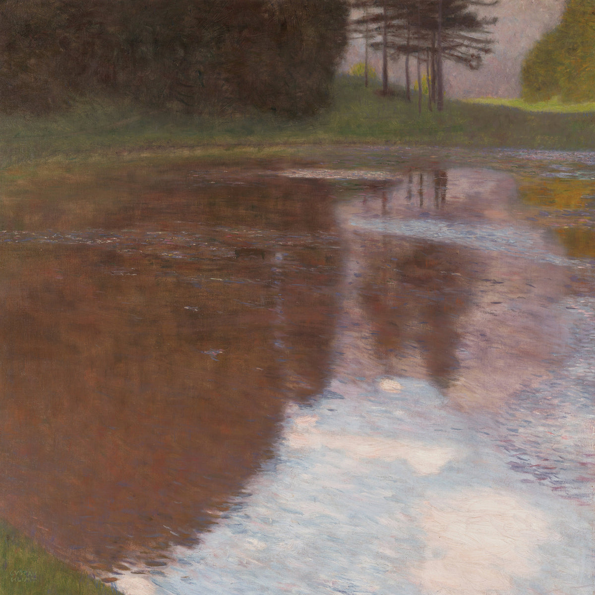 Tranquil Pond (Egelsee near Golling, Salzburg)