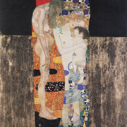 The Three Ages of the Woman (1905) Canvas Print