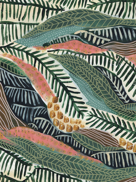 Tropical Flow - Pattern 2 Canvas Print
