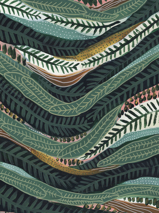Tropical Flow - Pattern 3 Canvas Print