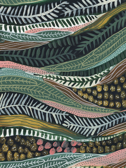 Tropical Flow - Pattern 4 Canvas Print