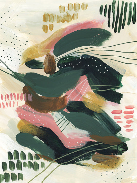 Tropical Flow - Pattern 6 Canvas Print