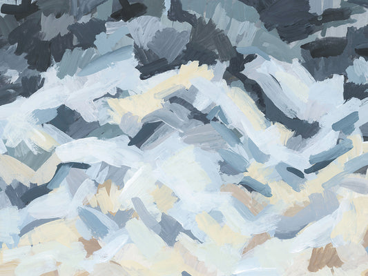 Coastal Views Abstracts - Pattern 1 Canvas Print
