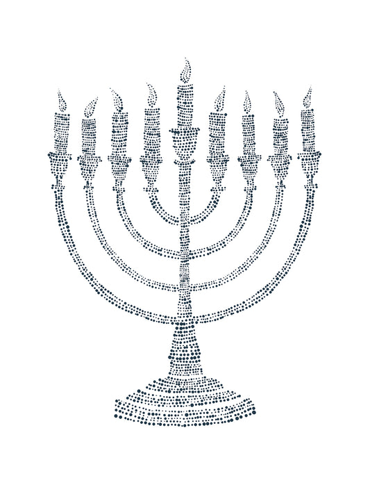 Hanukkah Lights - Menorah