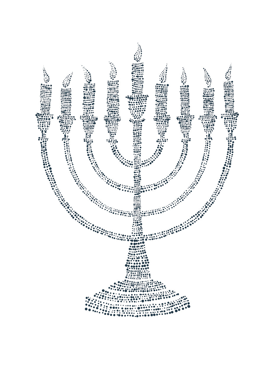 Hanukkah Lights - Menorah