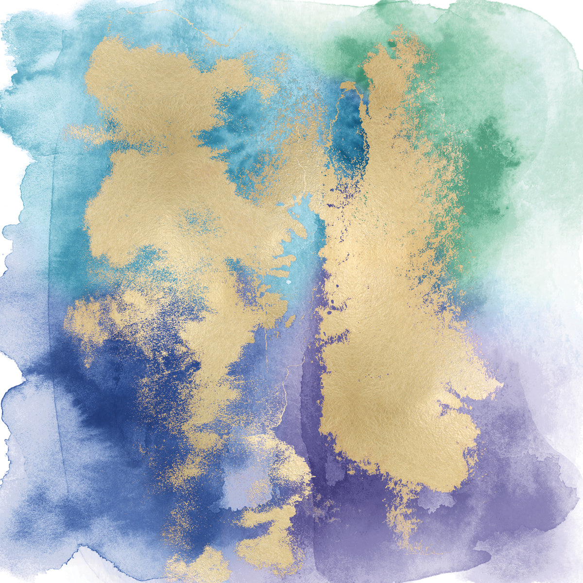 Coastal Mist with Gold II