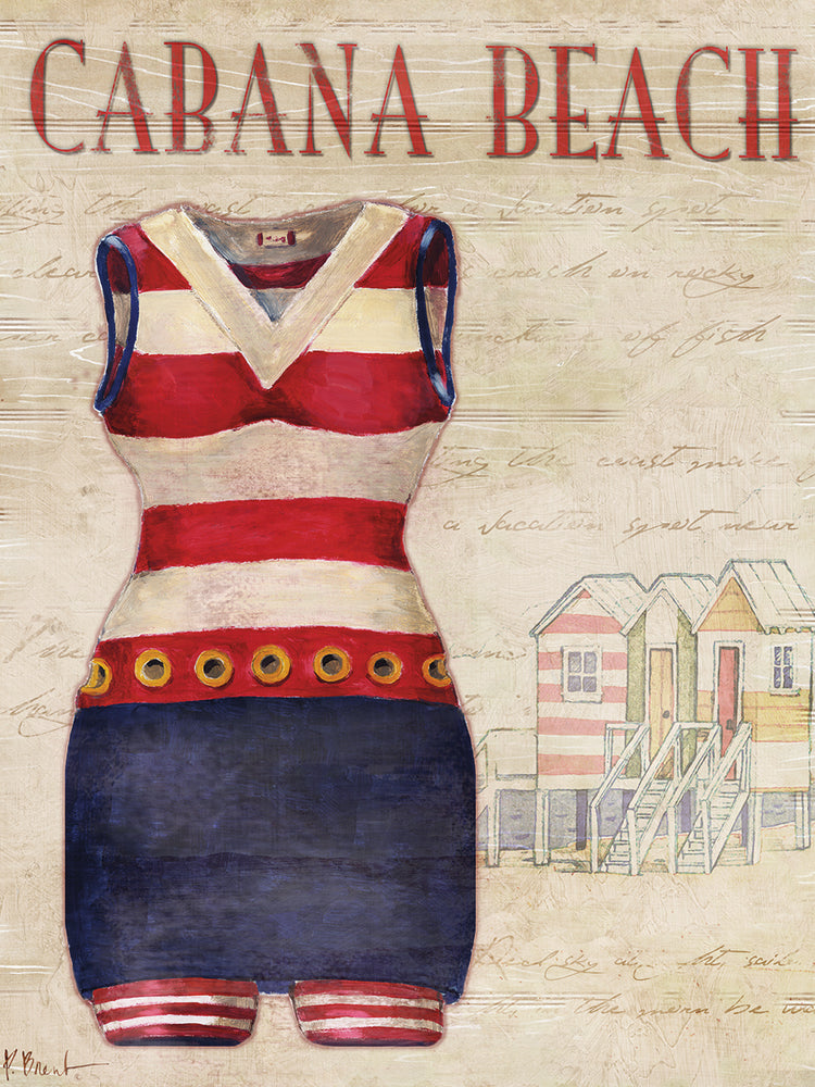 Trajes de baño vintage I Lienzo