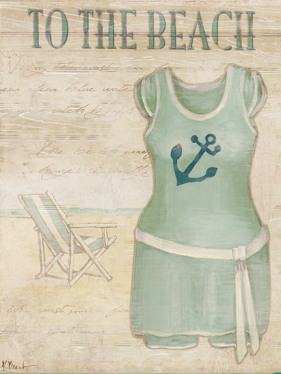 Vintage Bathing Suits IV - Blue