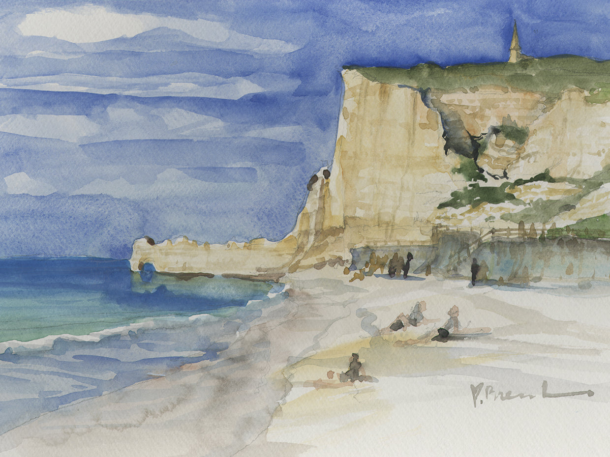 Acantilados de Etretat Lienzo
