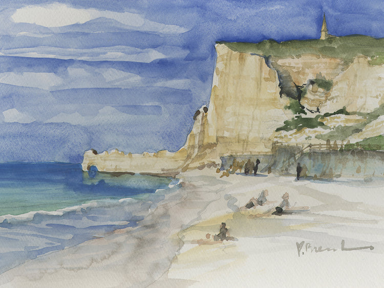 Acantilados de Etretat Lienzo