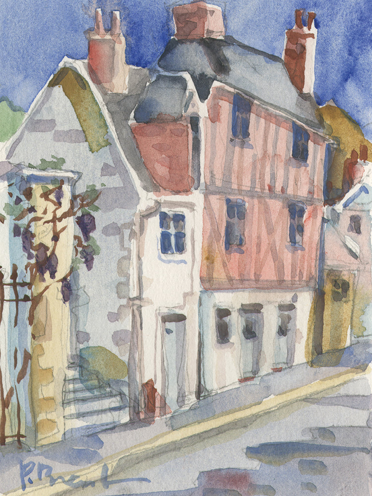 Escena callejera - Ambroise Lienzo