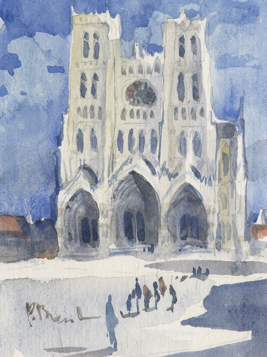Catedral de Amiens Lienzo