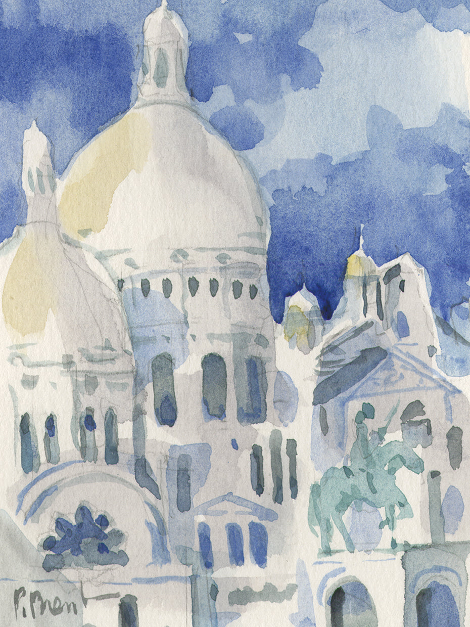 Sacre Coeur - París Lienzo