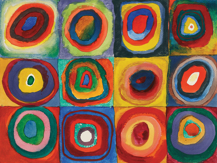 Quadrate mit konzentrischen Ringen (1913)