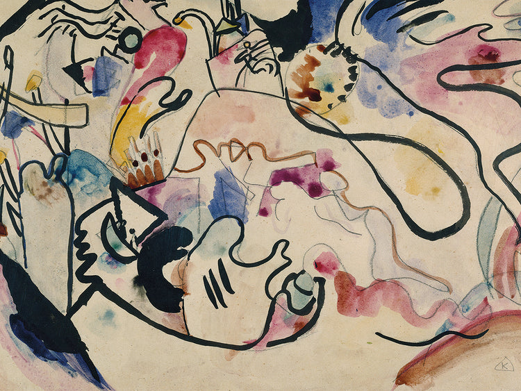 Aquarell Nr. 8 ‘Jüngster Tag’ (1911)