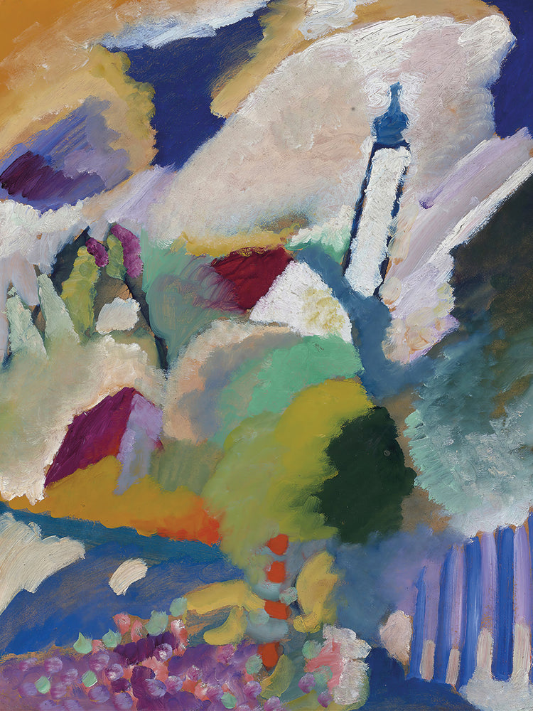 Murnau with church I (1910)