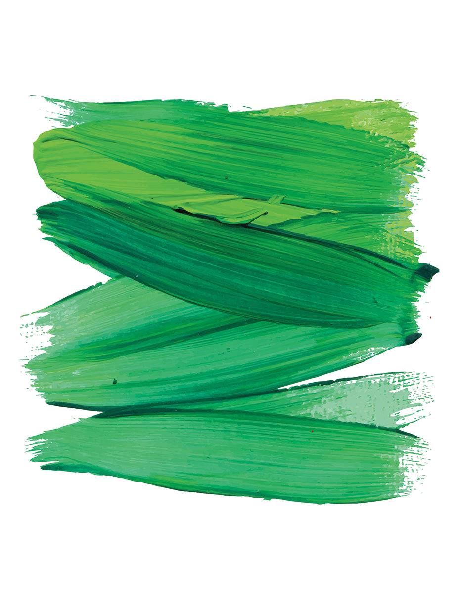 Abstract brush stroke