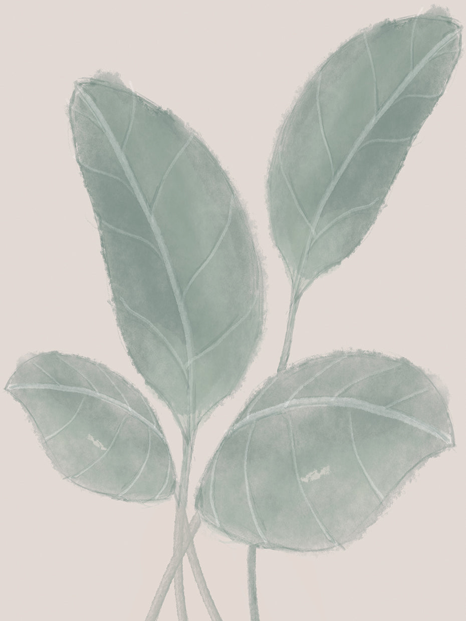 Studio II - Leaves Watercolor I