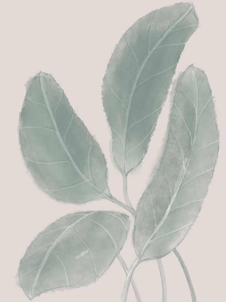 Studio II - Leaves Watercolor II