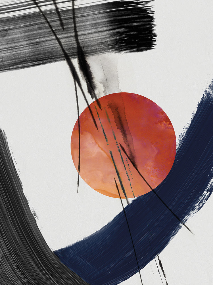 Red Sun Over Paradise I