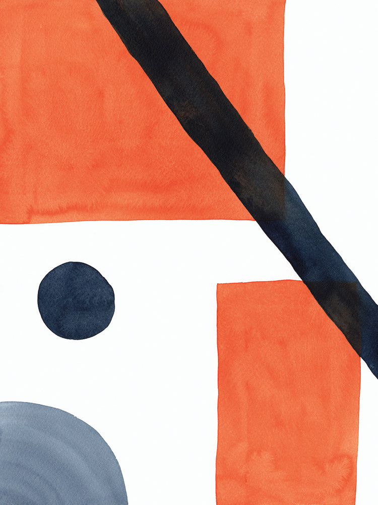 Sunset Abstract Shapes I