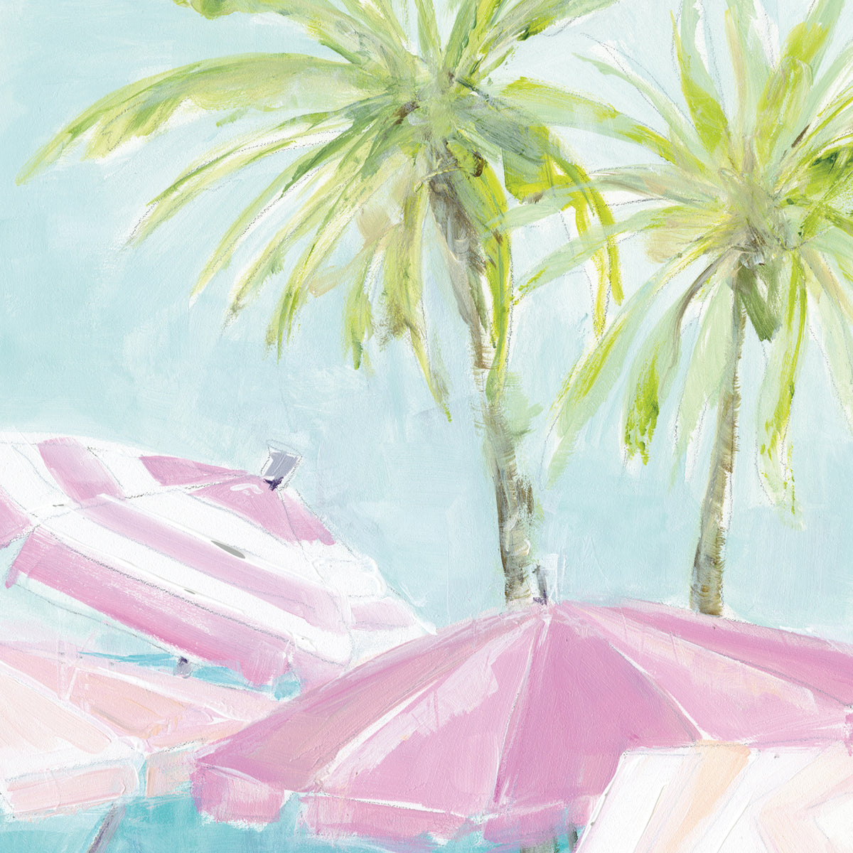 Summer Pink Umberllas I