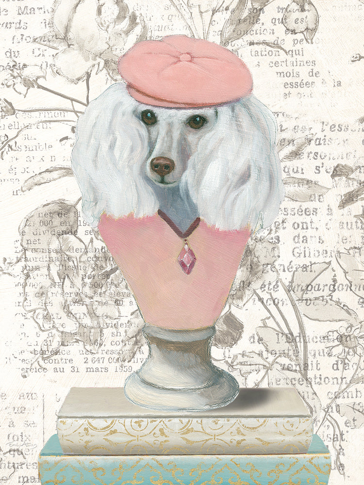 Canine Couture Newsprint IV