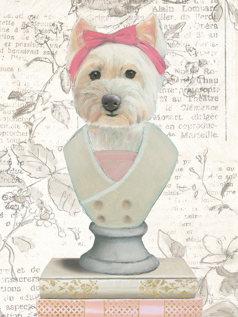 Canine Couture Newsprint II