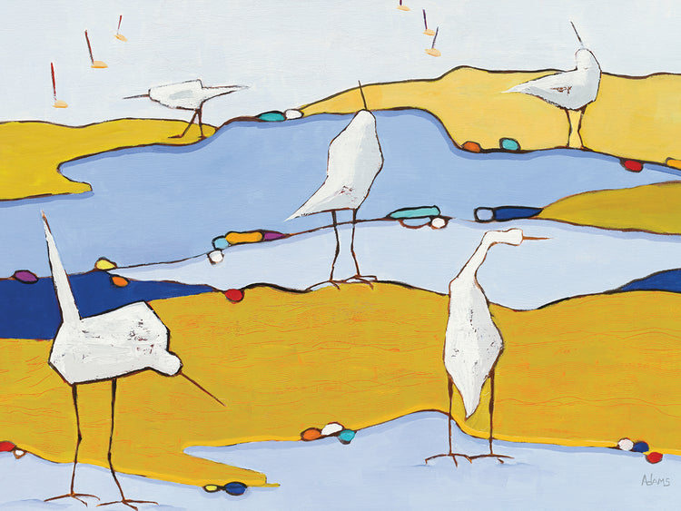Marsh Egrets VI