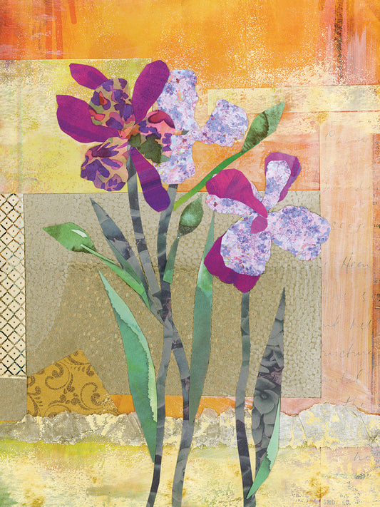 Iris V Canvas Print