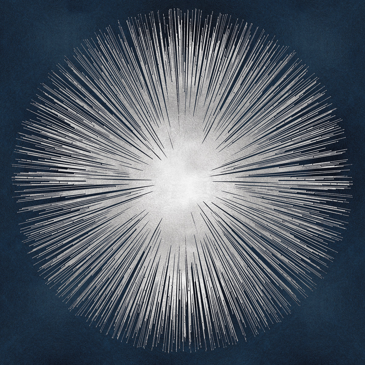 Sunburst on Dark Blue I