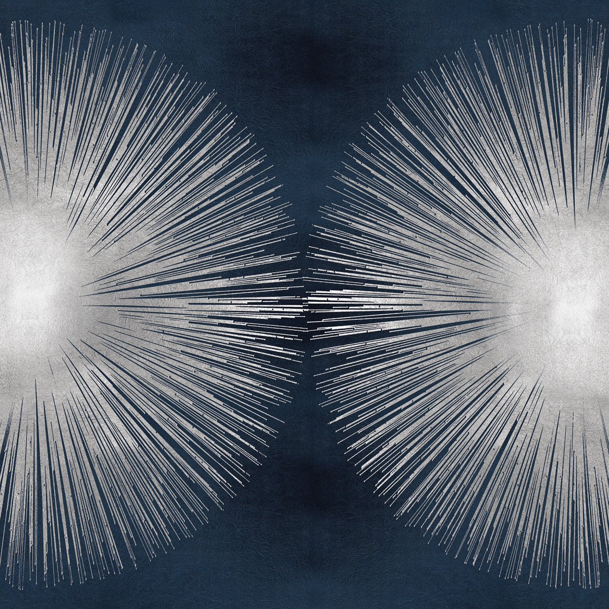 Sunburst on Dark Blue II
