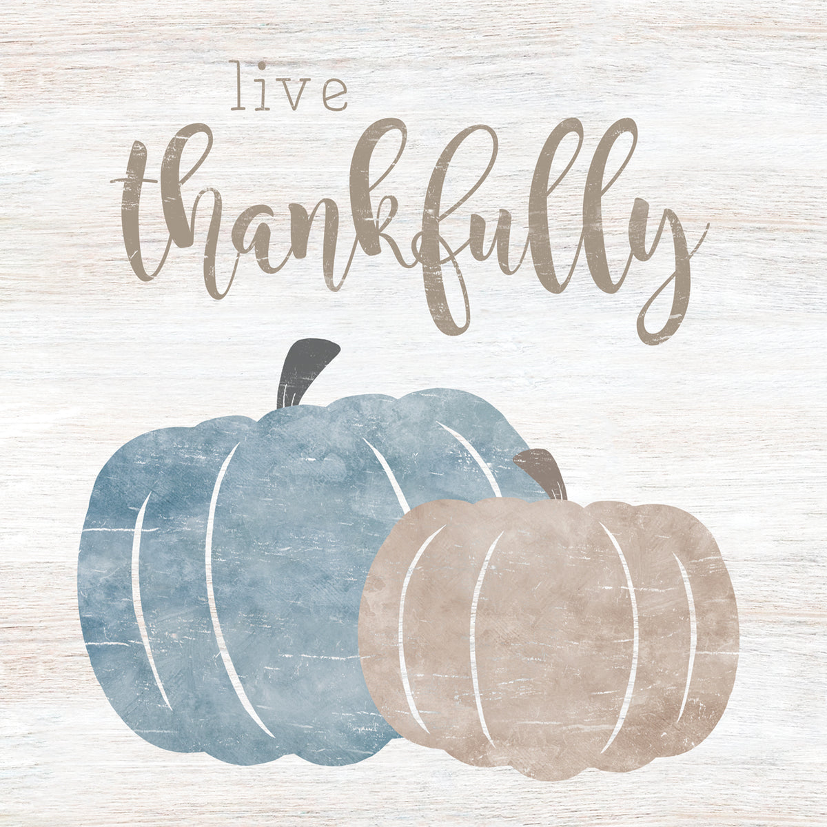 Live Thankfully Wall Art by CAD Designs | Fine Art Canvas