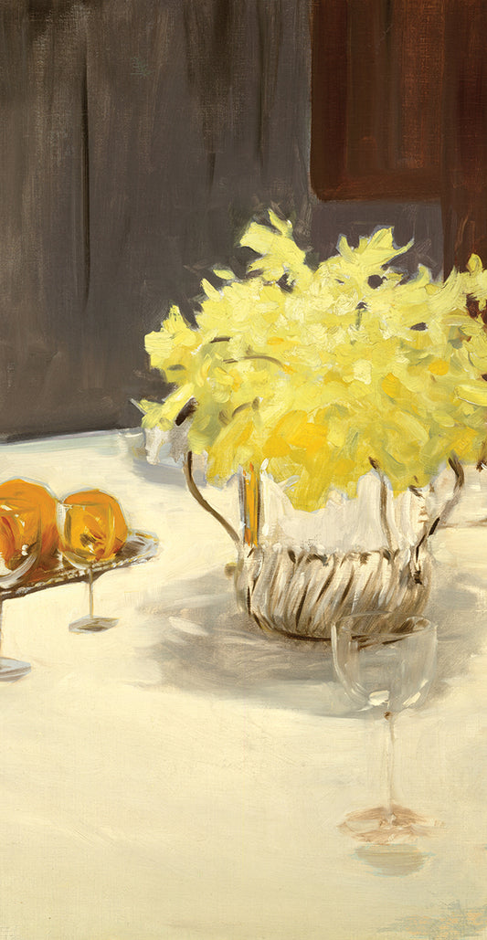 Still Life with Daffodils (ca. 1885–95) Canvas Print