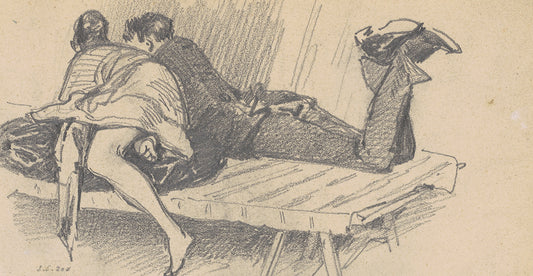 Couple on a Cot (c. 1874-1877)