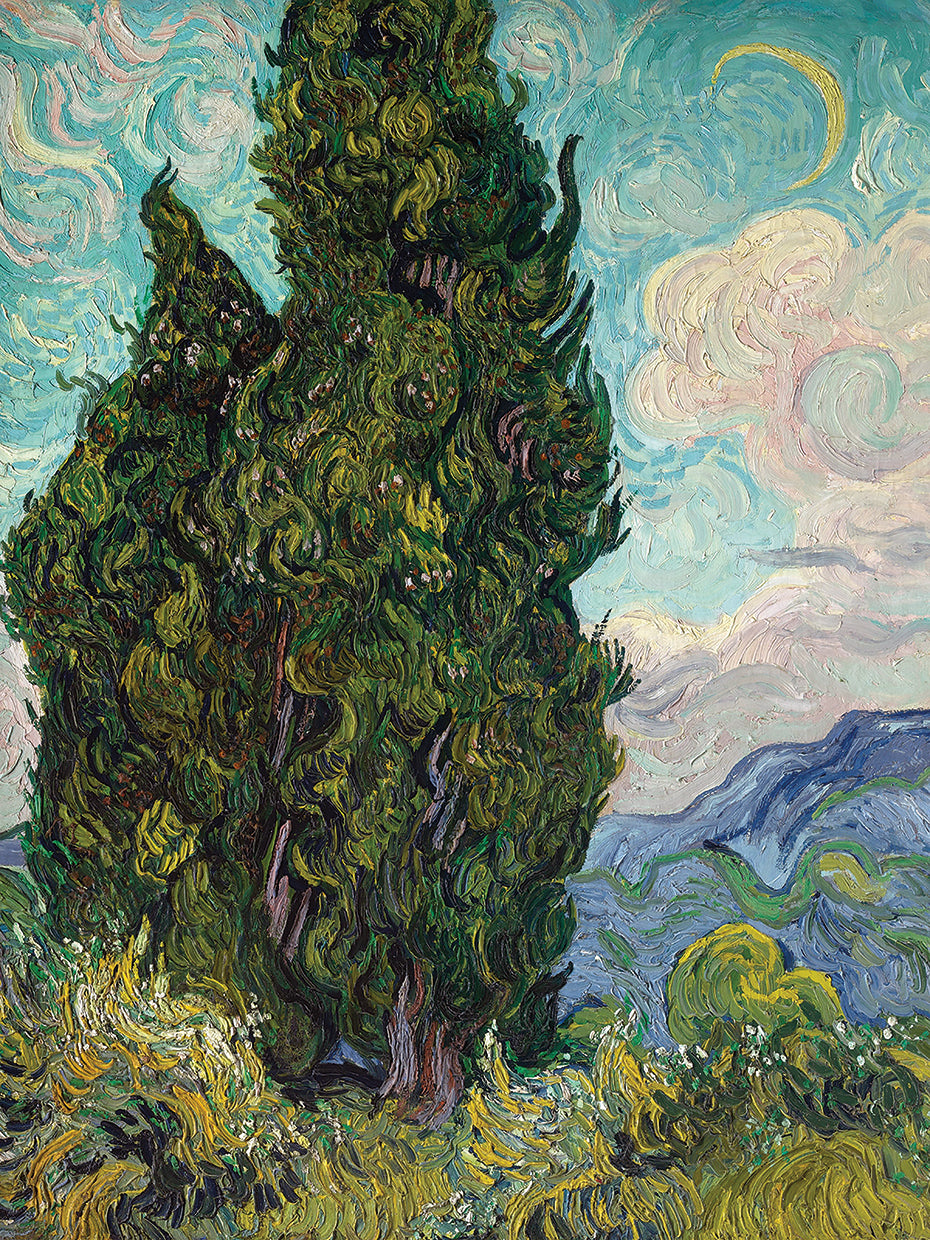 Cypresses (1889)