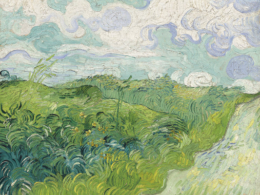 Green Wheat Fields, Auvers (1890)