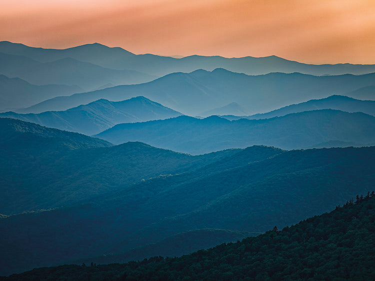Mountain Waves, Blue Ridge Mountains, NC