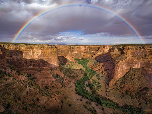 Rainbow, Canyon de Chelly, Navajo Reservation, Arizona