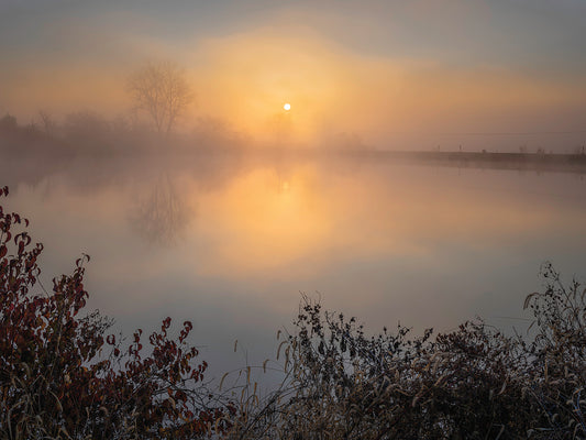 Misty Sunrise, Iowa