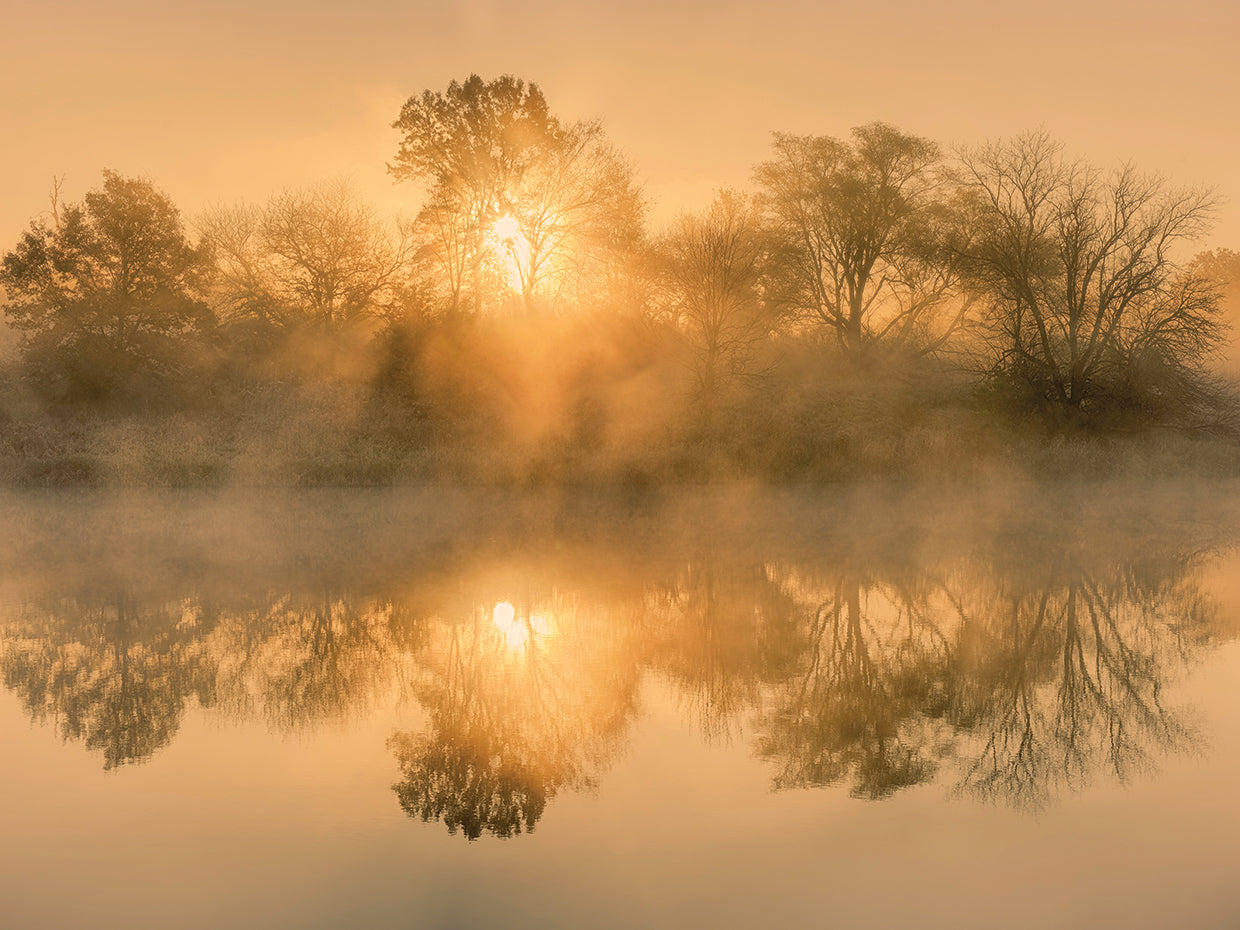 Sunrise Reflection, Iowa