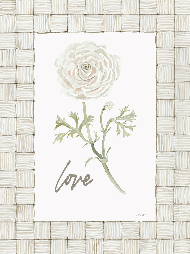 Flor de amor Lienzo