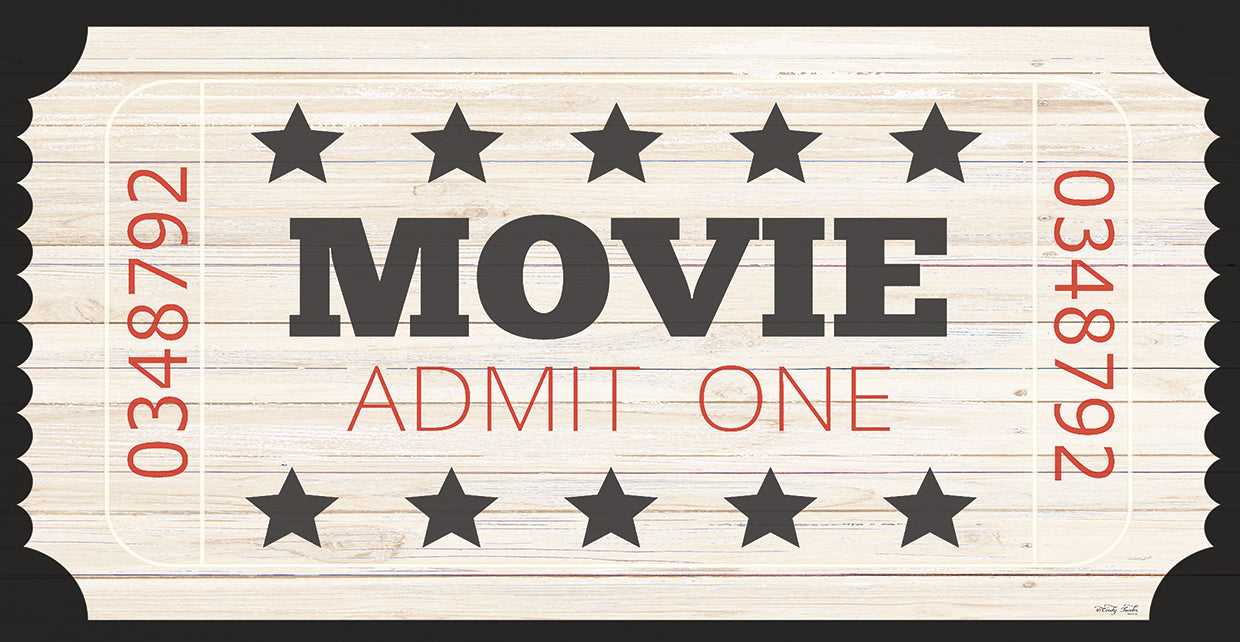 Admit One Movie Ticket