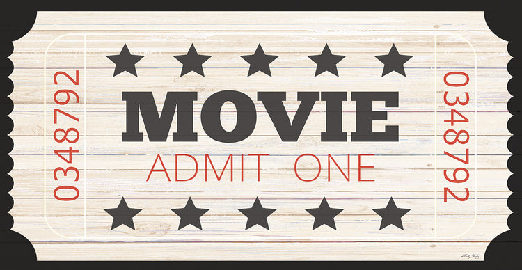 Admit One Movie Ticket