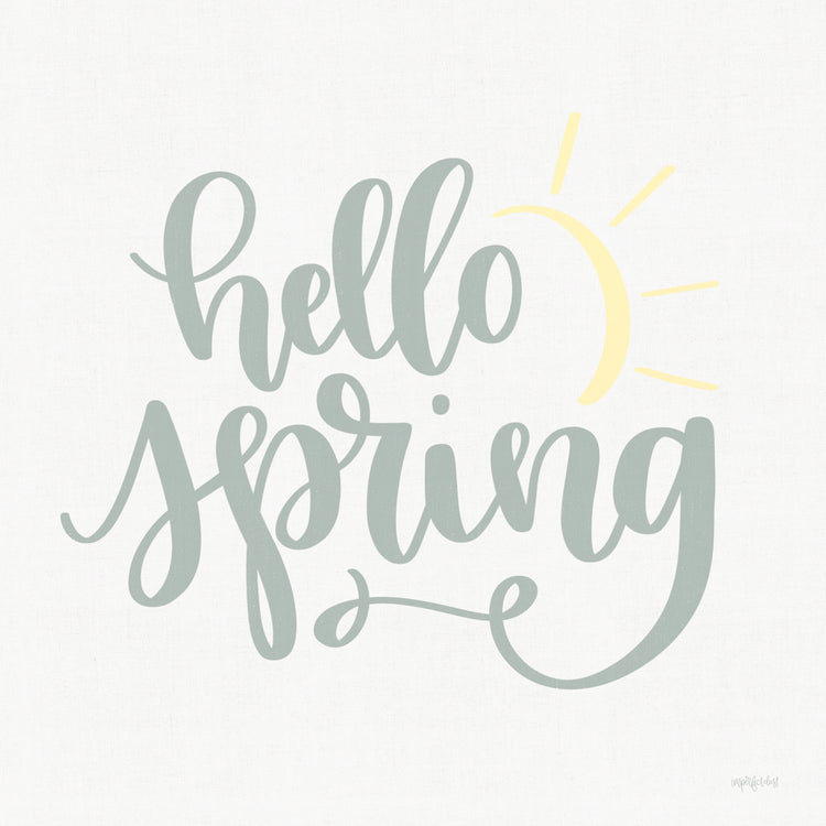 Hola primavera Lienzo