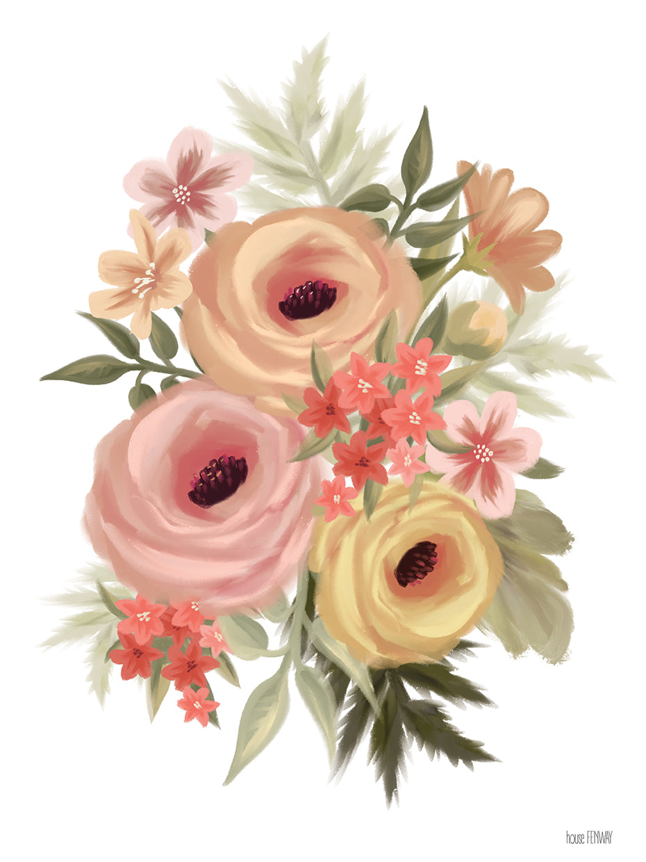 Rosey Ranunculus