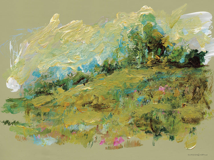 Prado de primavera Lienzo