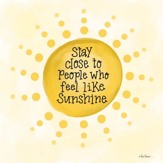 People Who Feel Like Sunshine Canvas Print